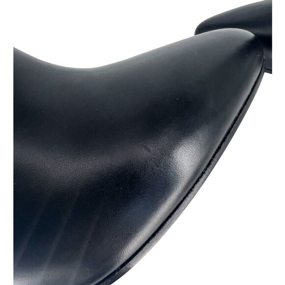 Louis Vuitton Donna Ankle Boots Black Calf Leather Monogram Studs Size 39.5 - Picture 8 of 16